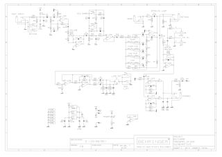 Behringer BX1800 schematic circuit diagram